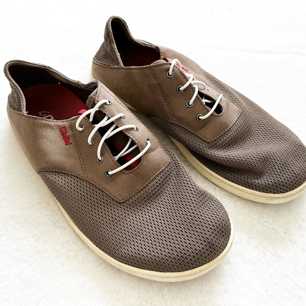 OLUKAI Nohea Moku Men’s Size 9 Brown Stylish Comfy Versatile Trendy Comfy
